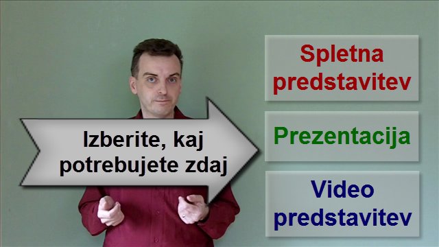 Predstavitev podjetja | izbira
